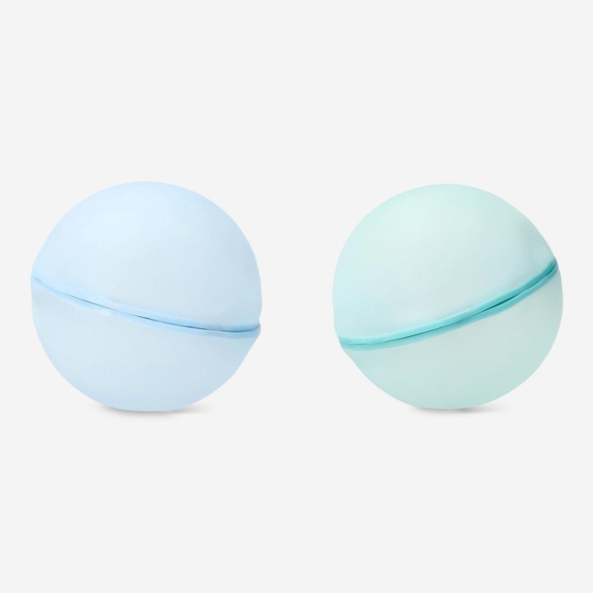 Blue Reusable Water Bombs. 2 Pcs