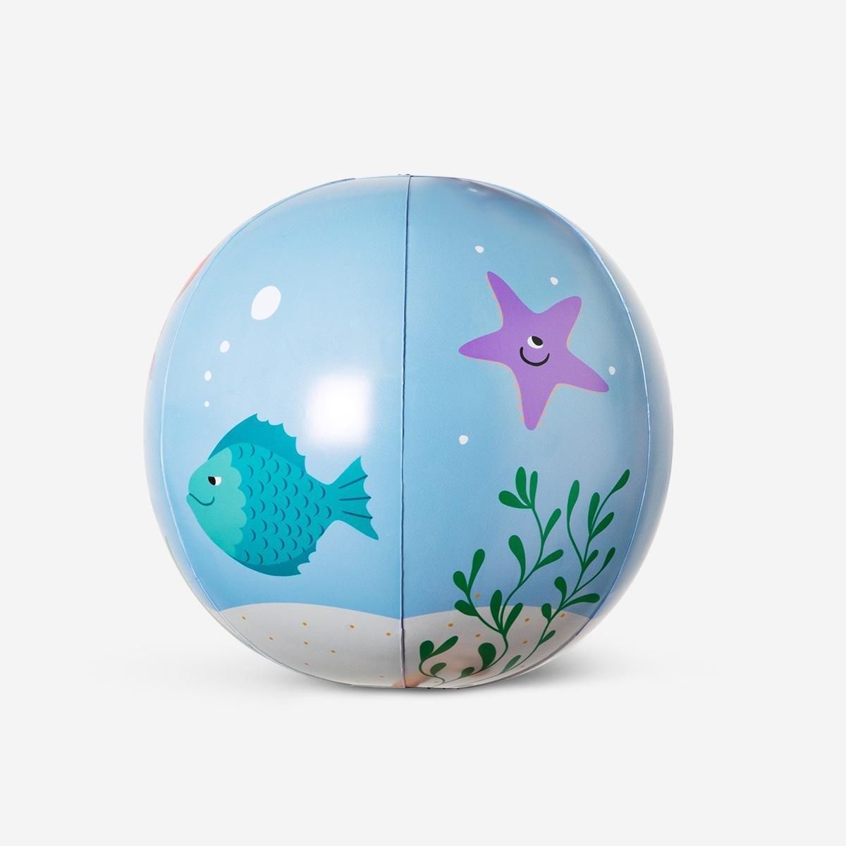 Blue Beach Ball