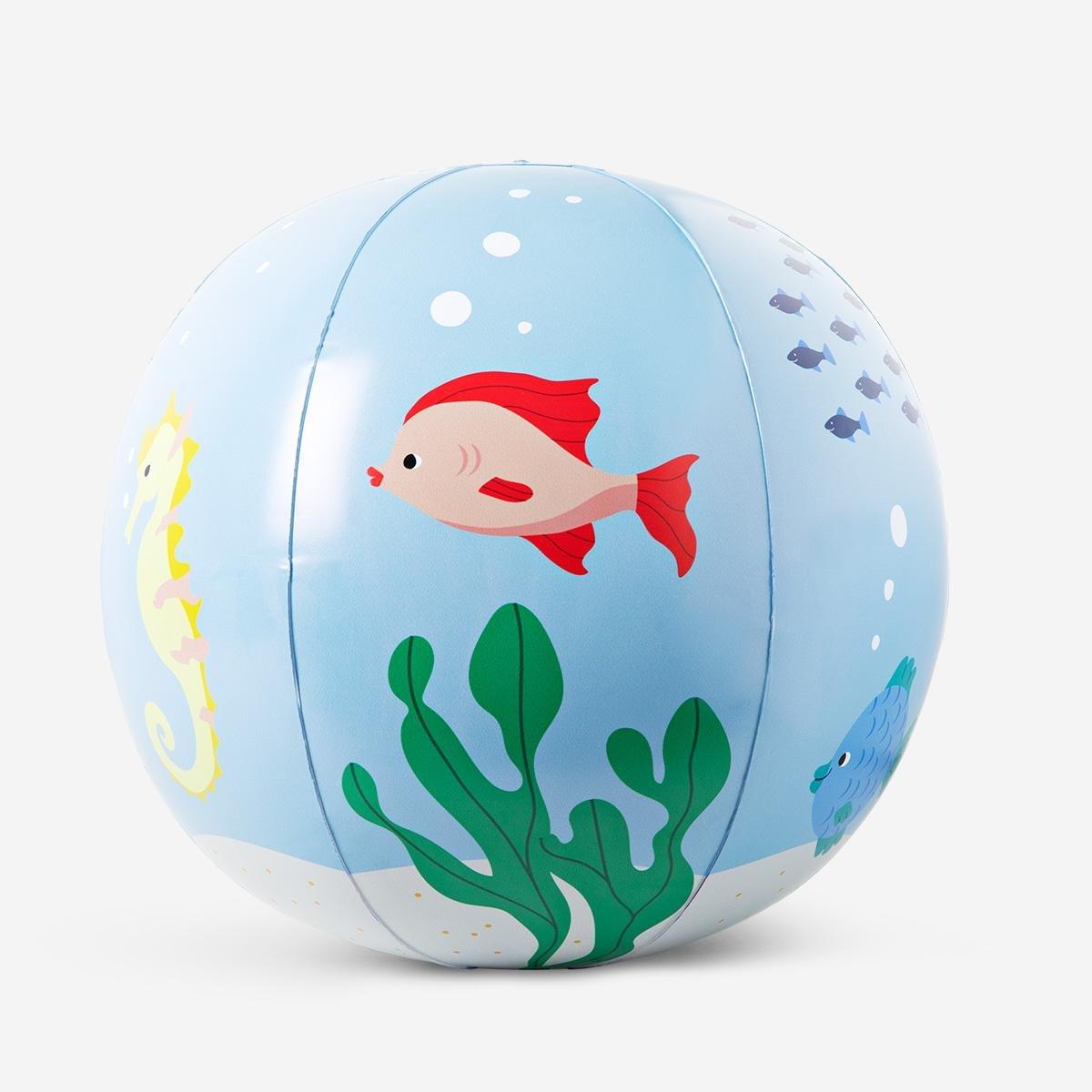 Blue Beach Ball