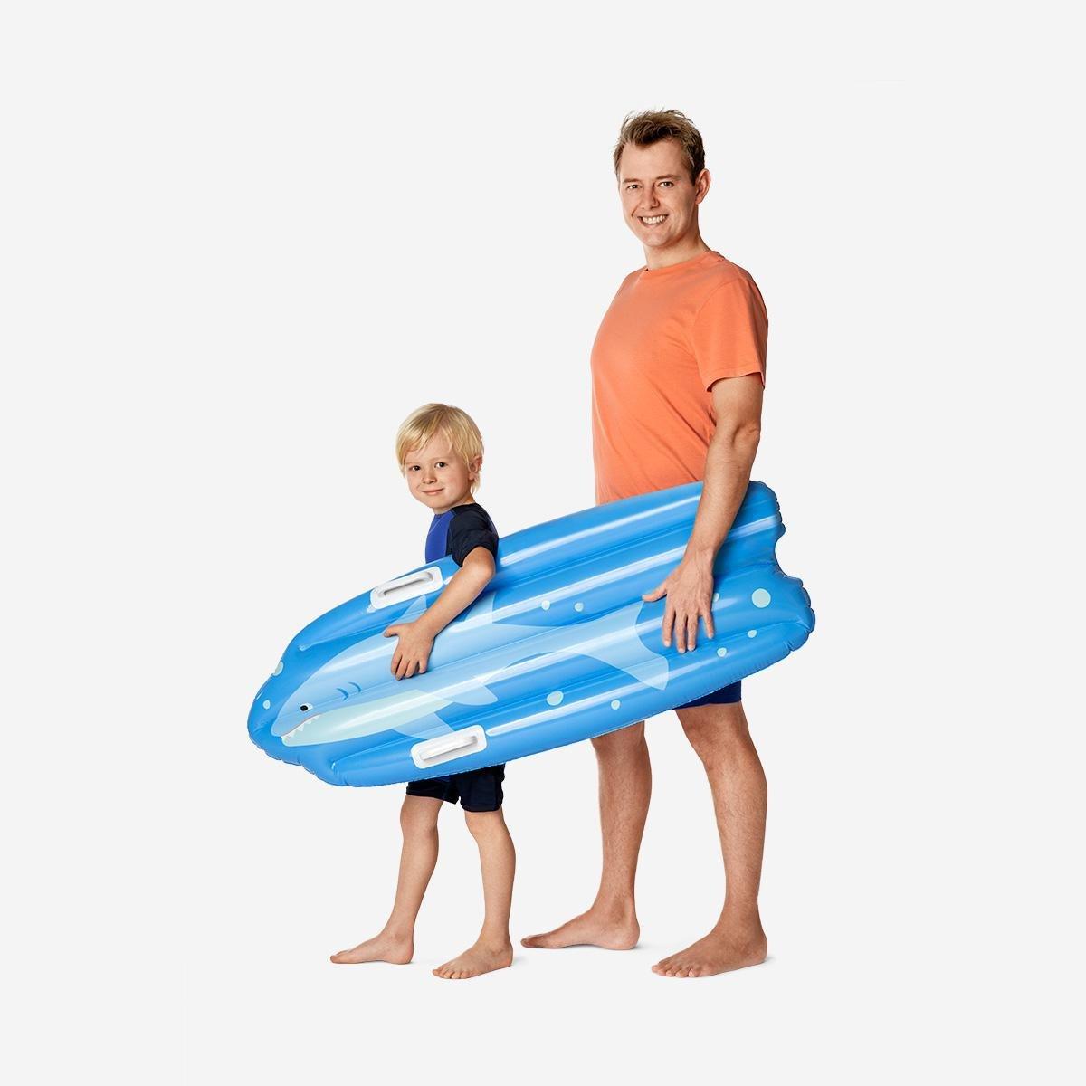 Blue Inflatable Pool Mattress