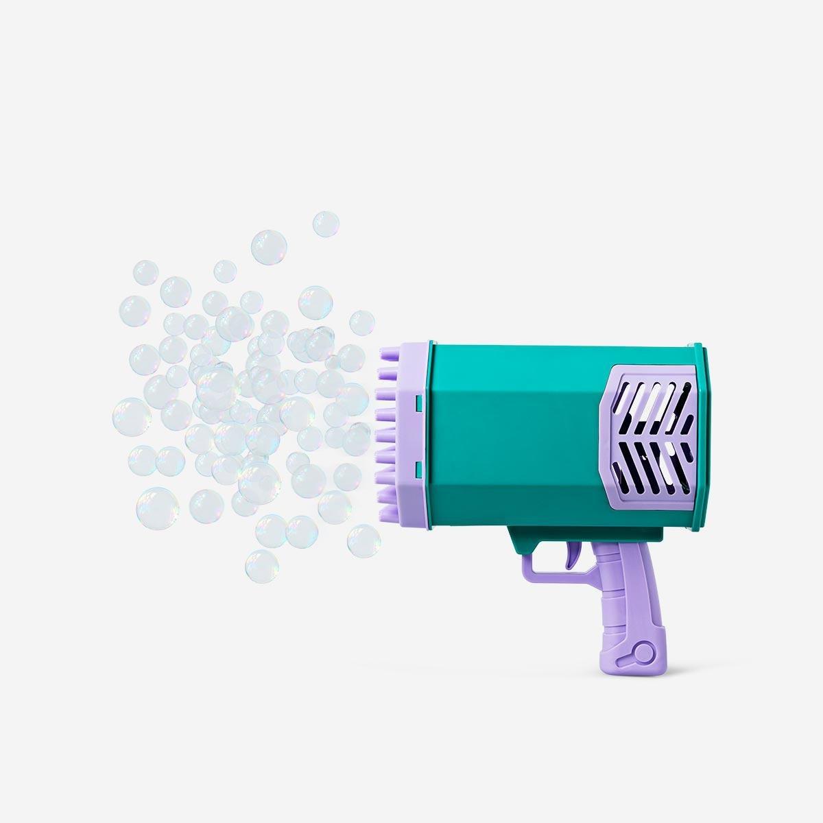 Multicolour soap bubble gun