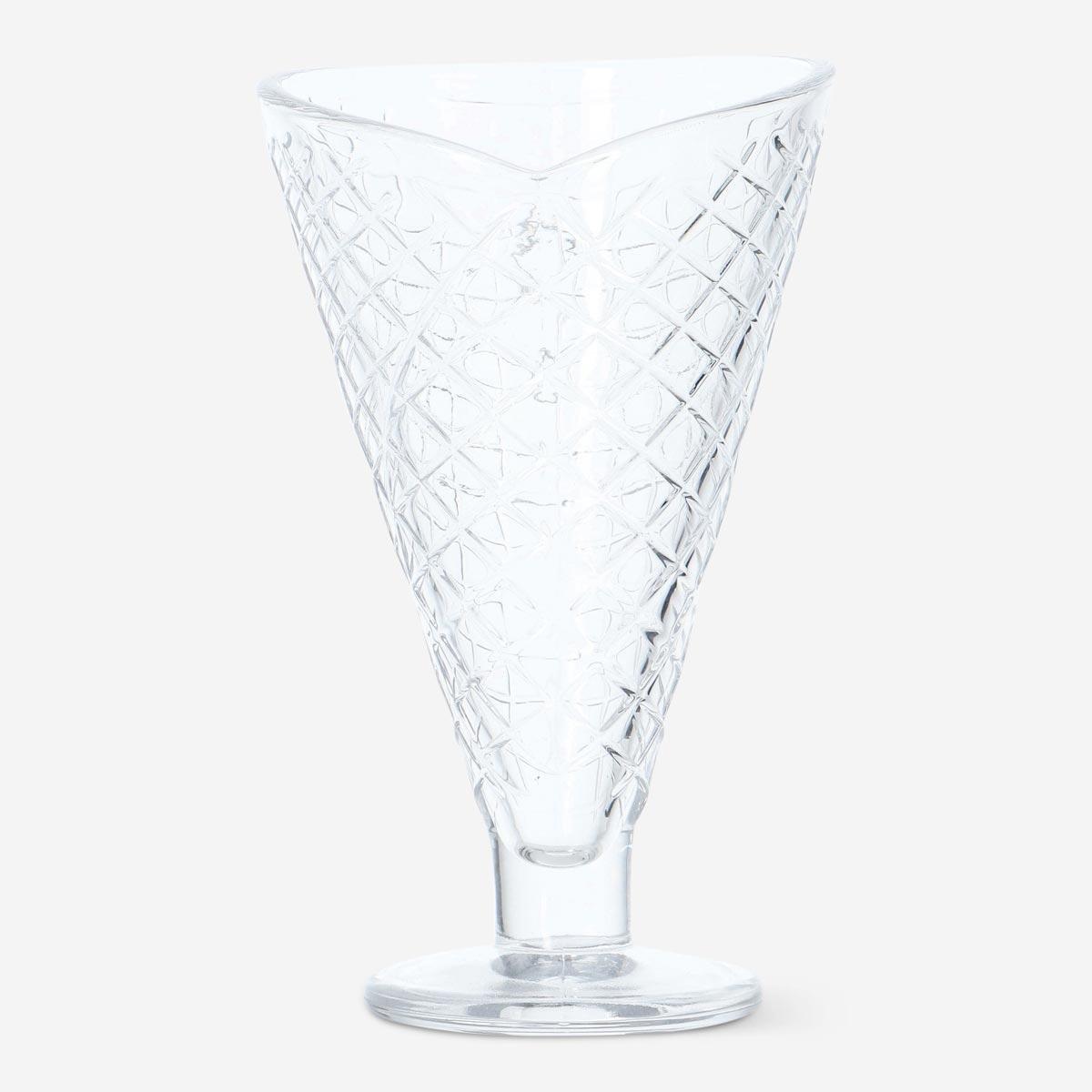 WHITE      Ice cream bowl