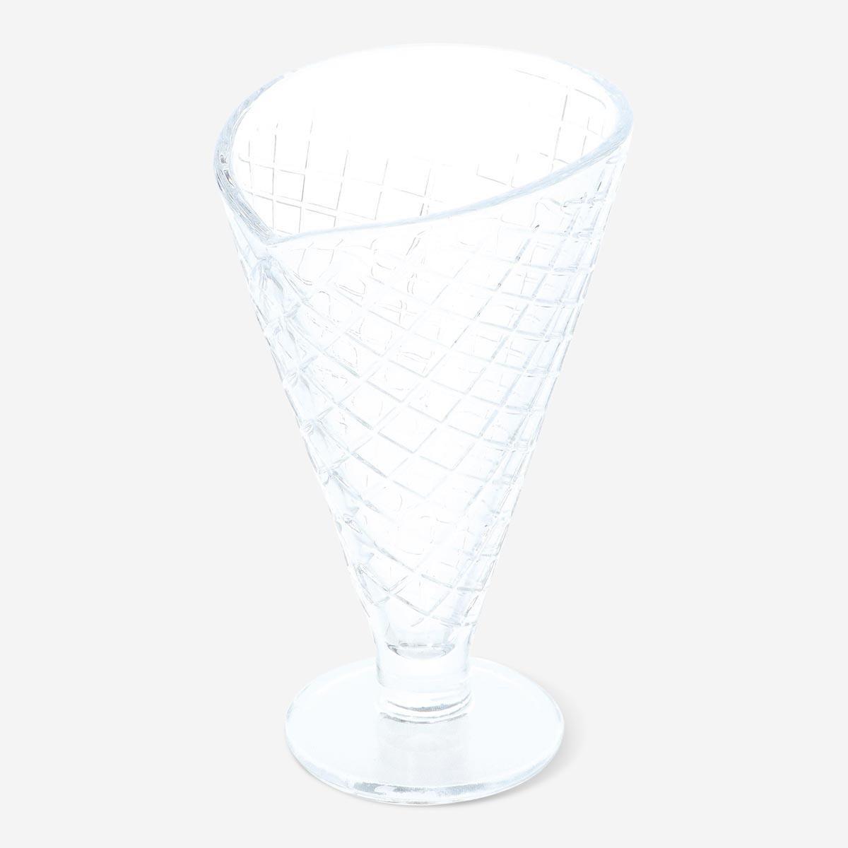 WHITE      Ice cream bowl