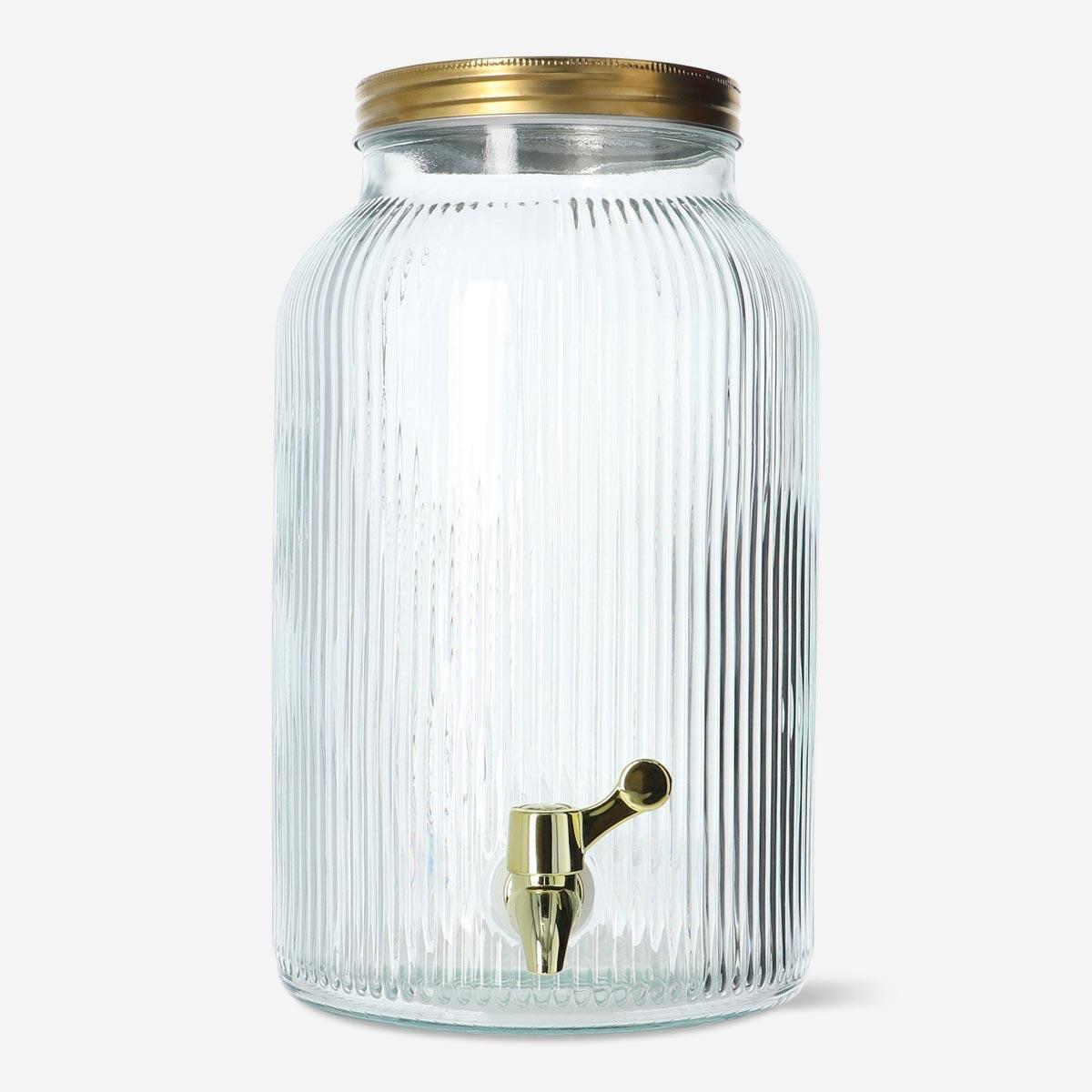 Clear drink dispenser