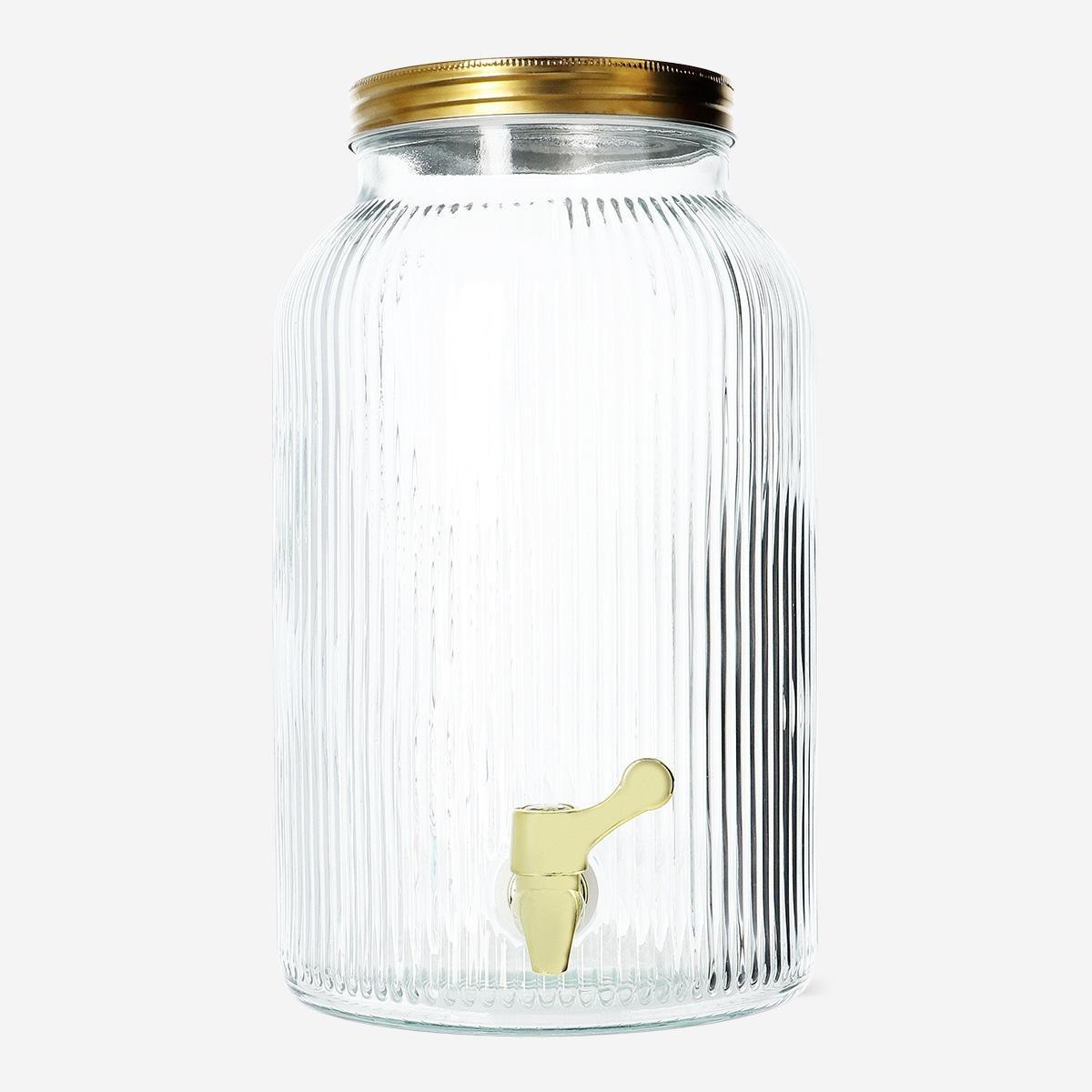 Clear drink dispenser