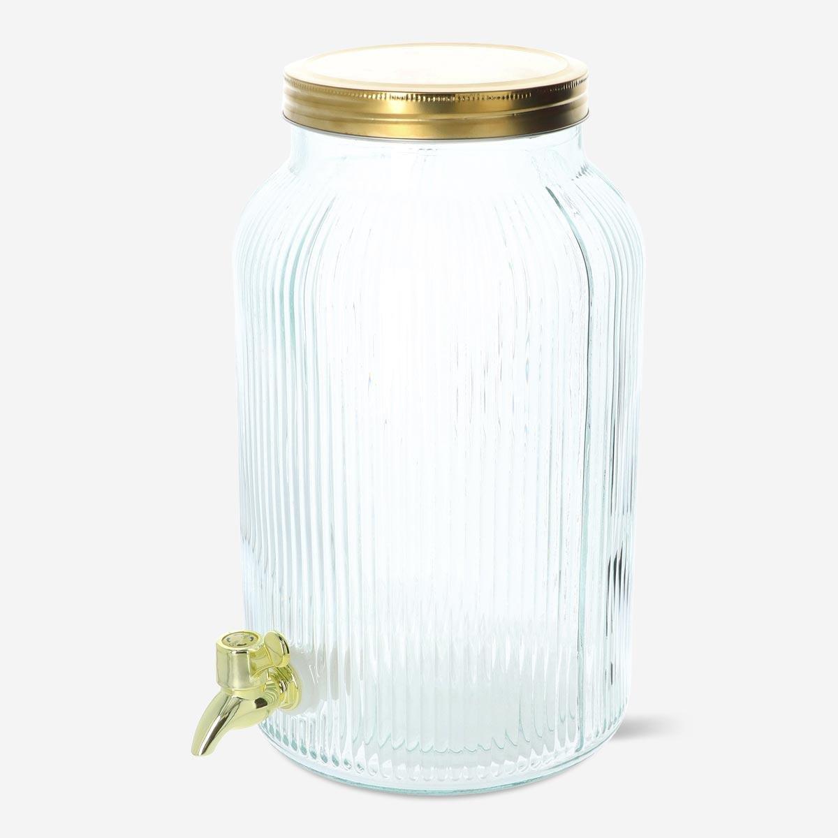 Clear drink dispenser