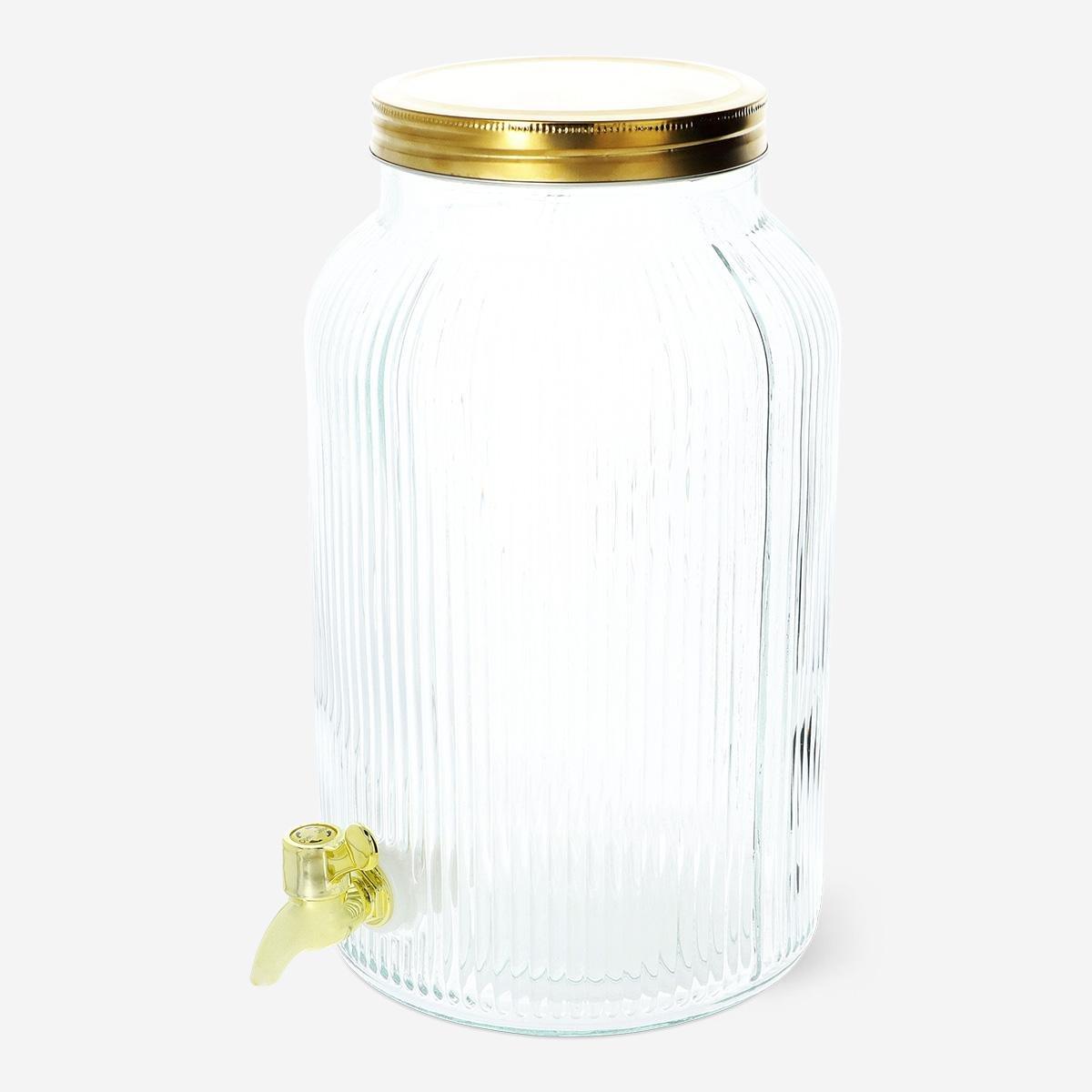 Clear drink dispenser