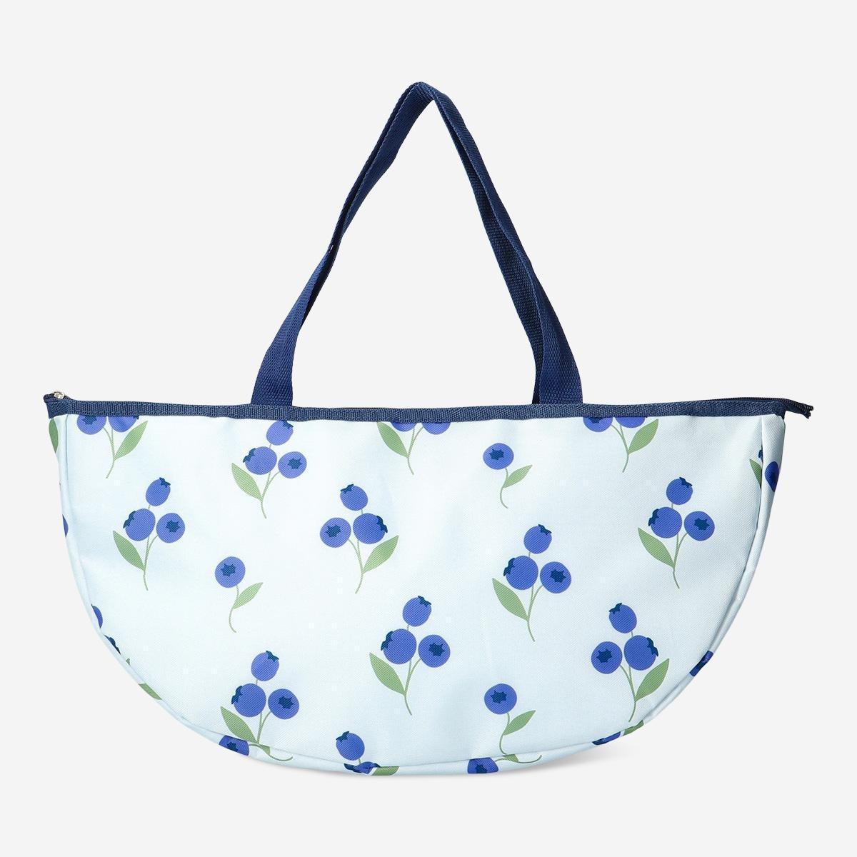 Blue cooler bag