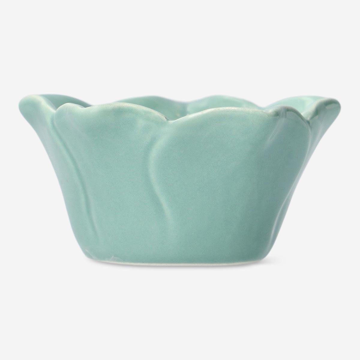 Green tealight holder
