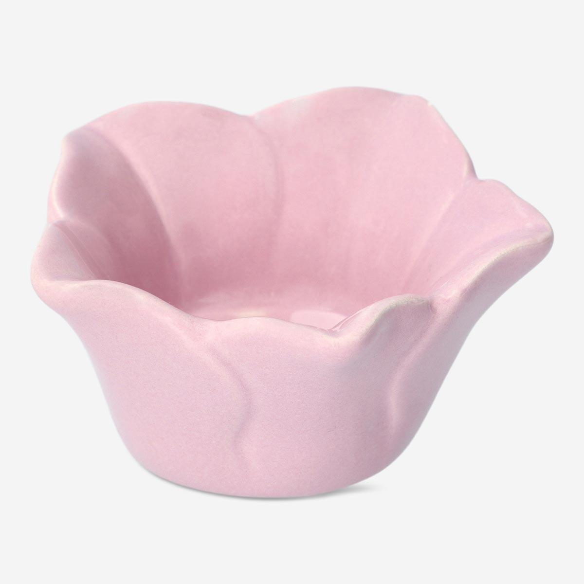 Pink tealight holder