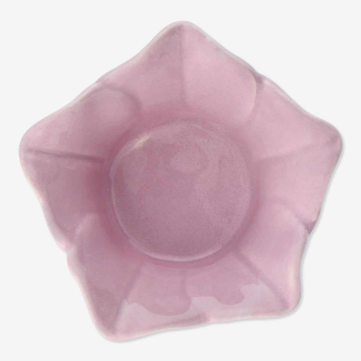 Pink tealight holder