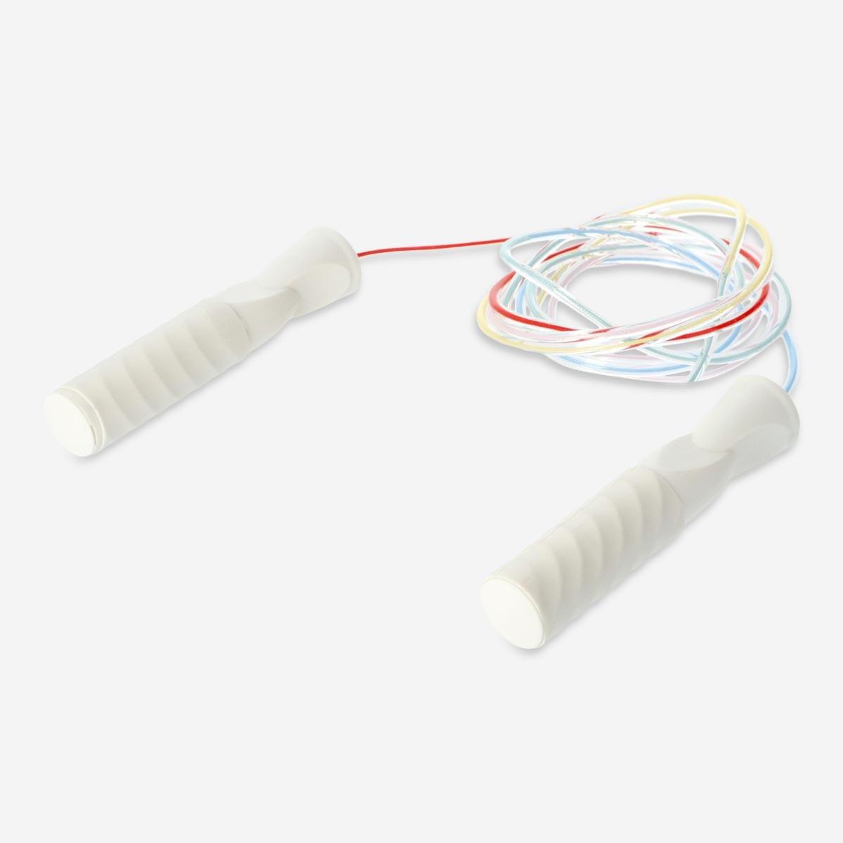 Multicolour skipping rope