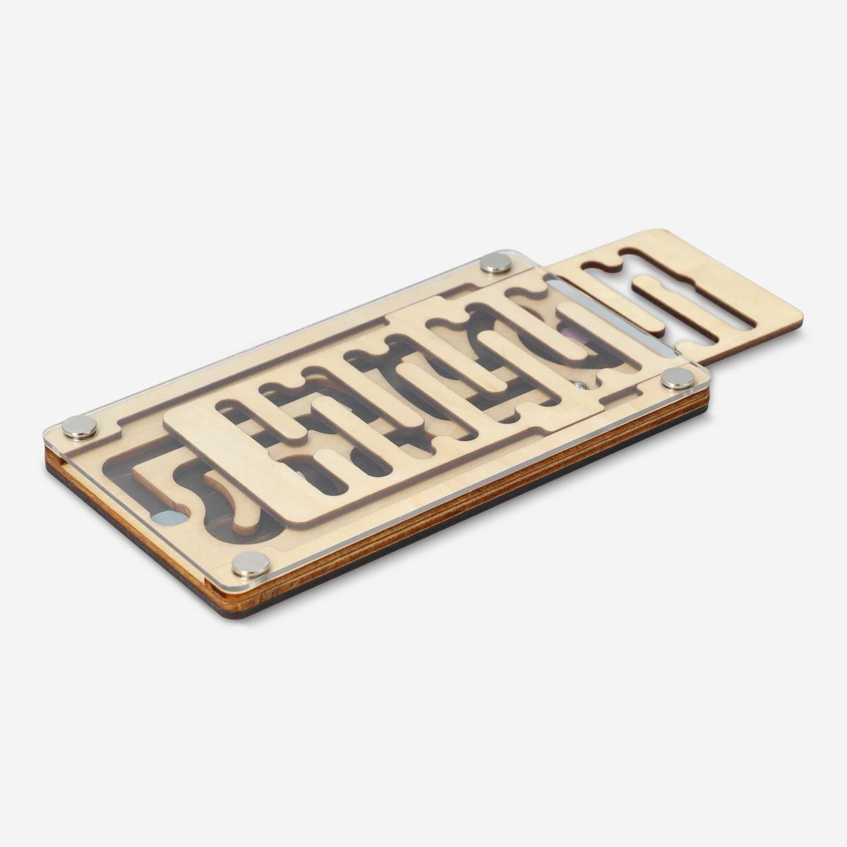 Brown Labyrinth Game