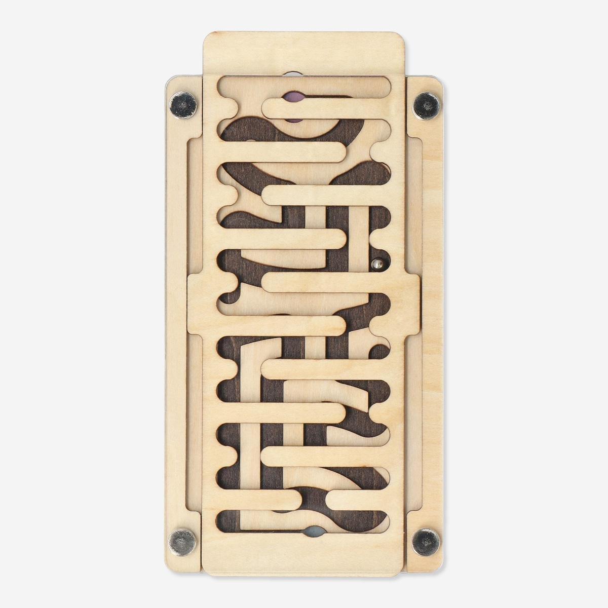 Brown Labyrinth Game