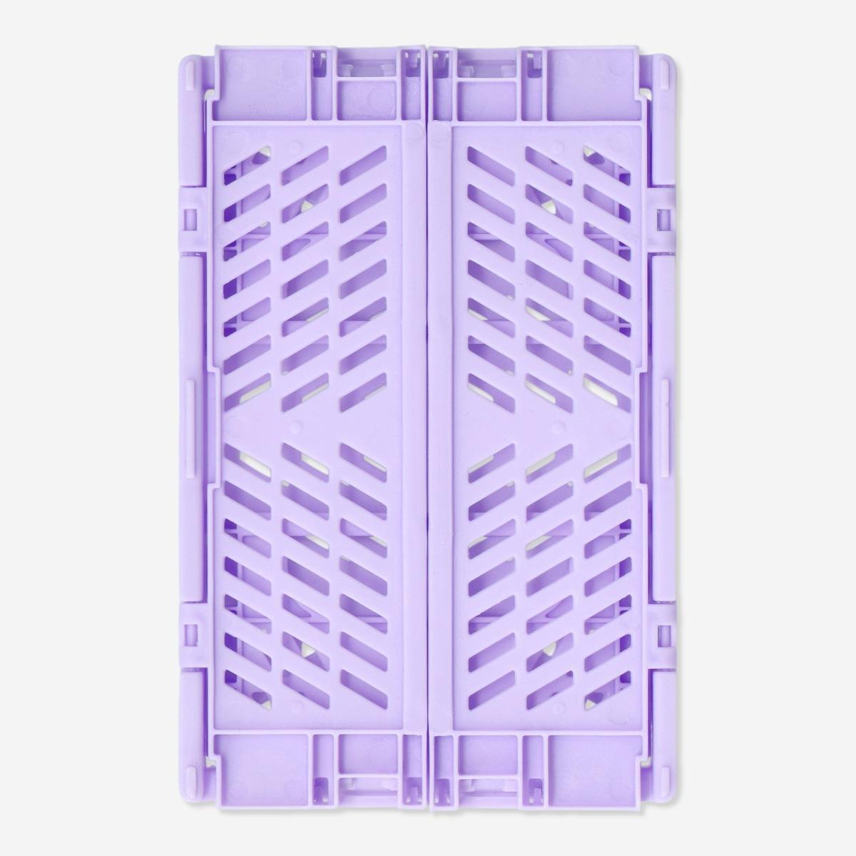 PURPLE     Collapsible storage box. Small