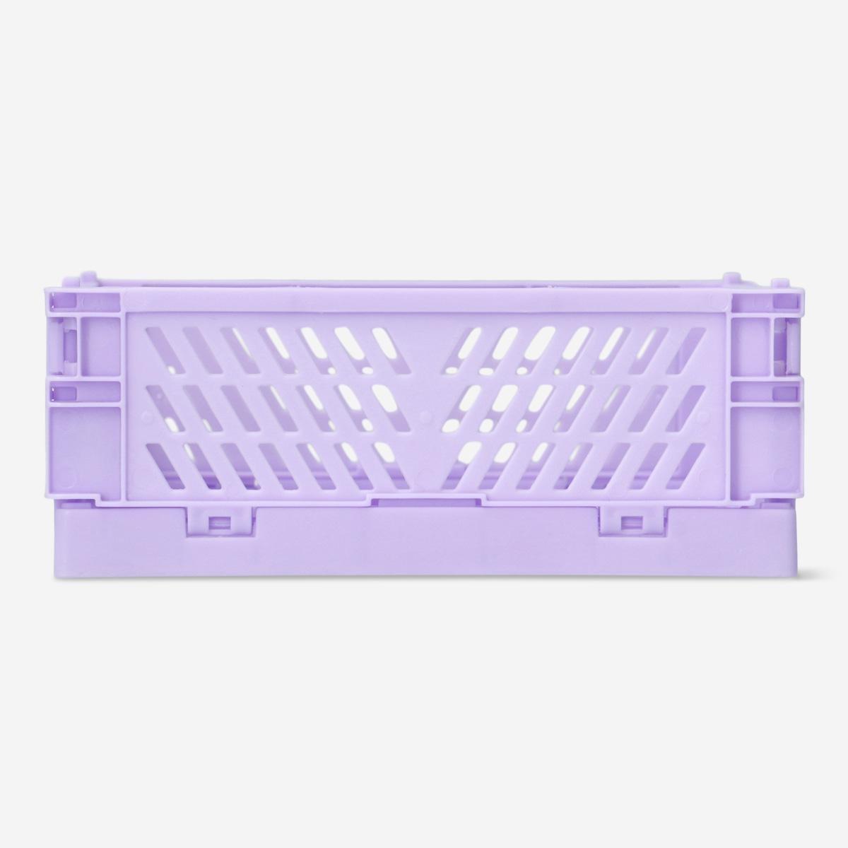 PURPLE     Collapsible storage box. Small