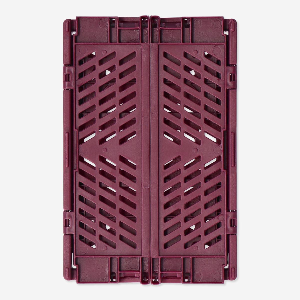 PURPLE     Collapsible storage box. Small