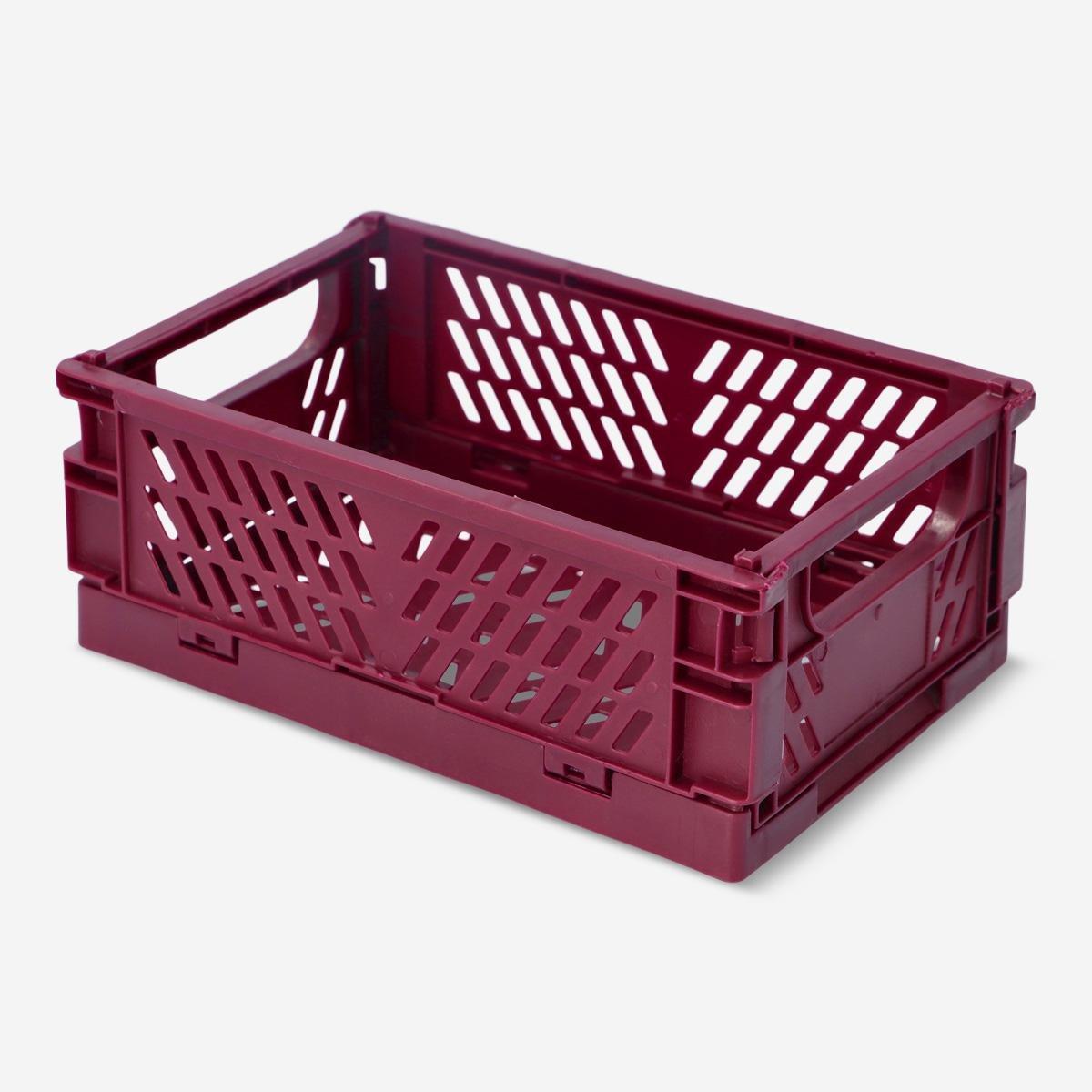 PURPLE     Collapsible storage box. Small