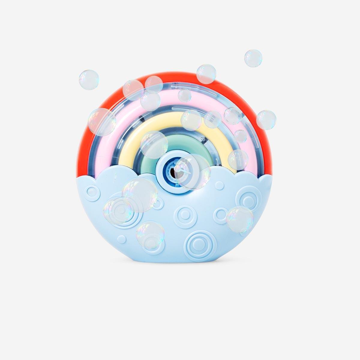 Multicolour soap bubble machine