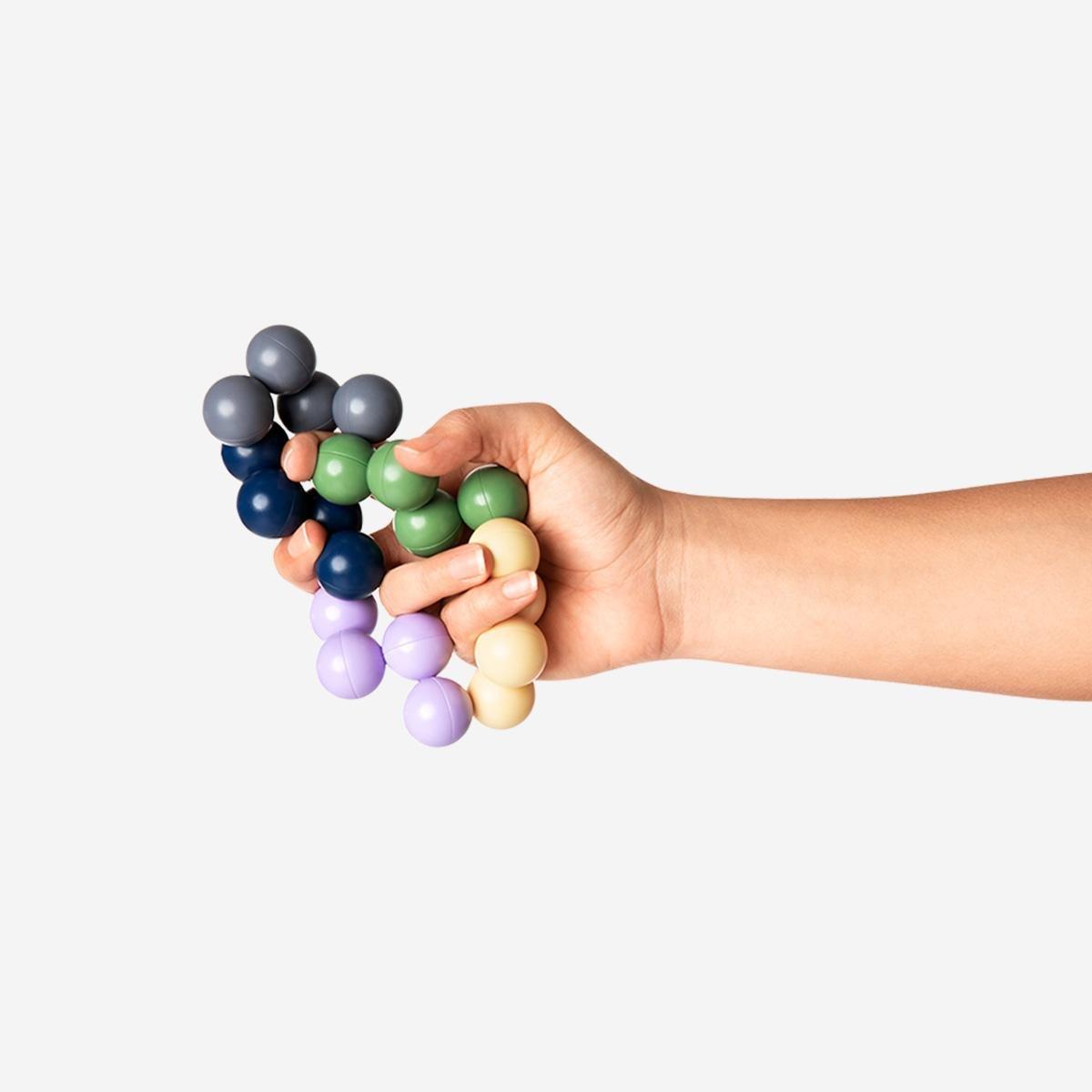 Multicolour flexible fidget toy