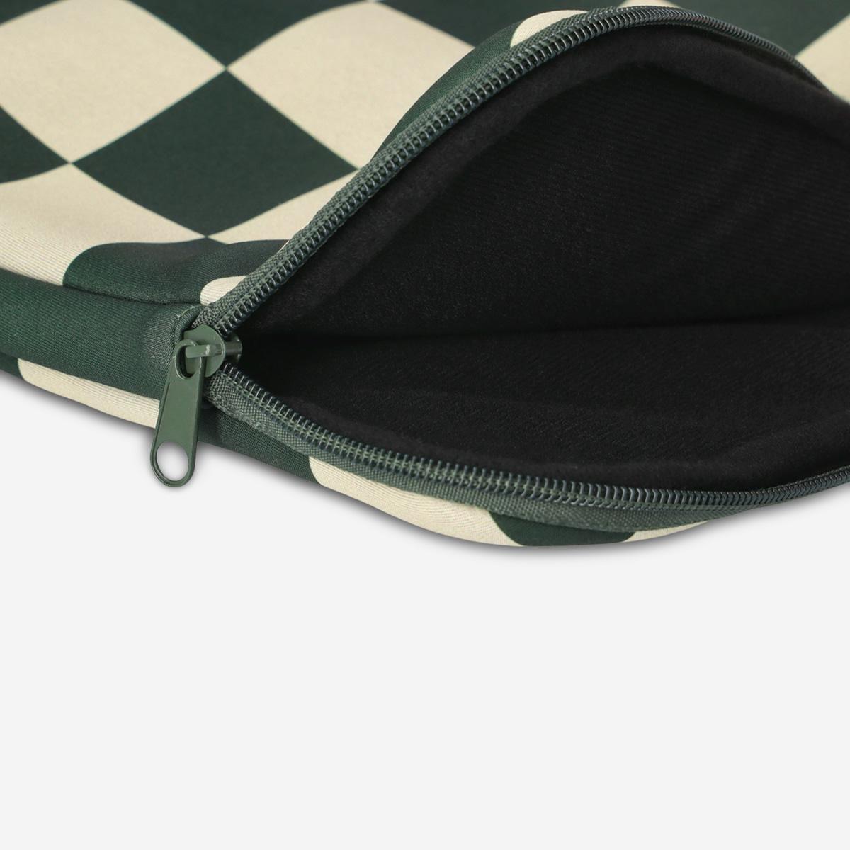 Green Laptop Sleeve. 13