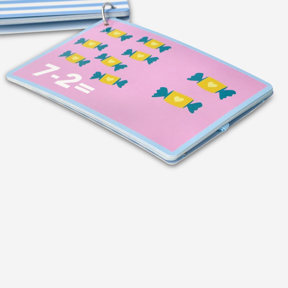 Multicolour Maths Cards