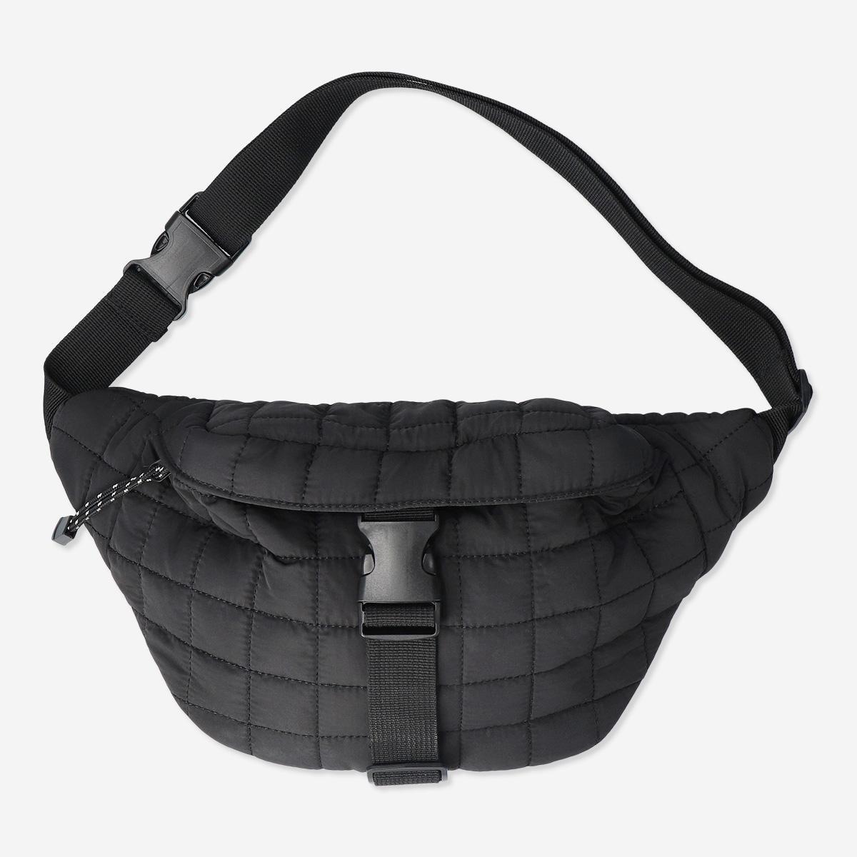 Black waist bag