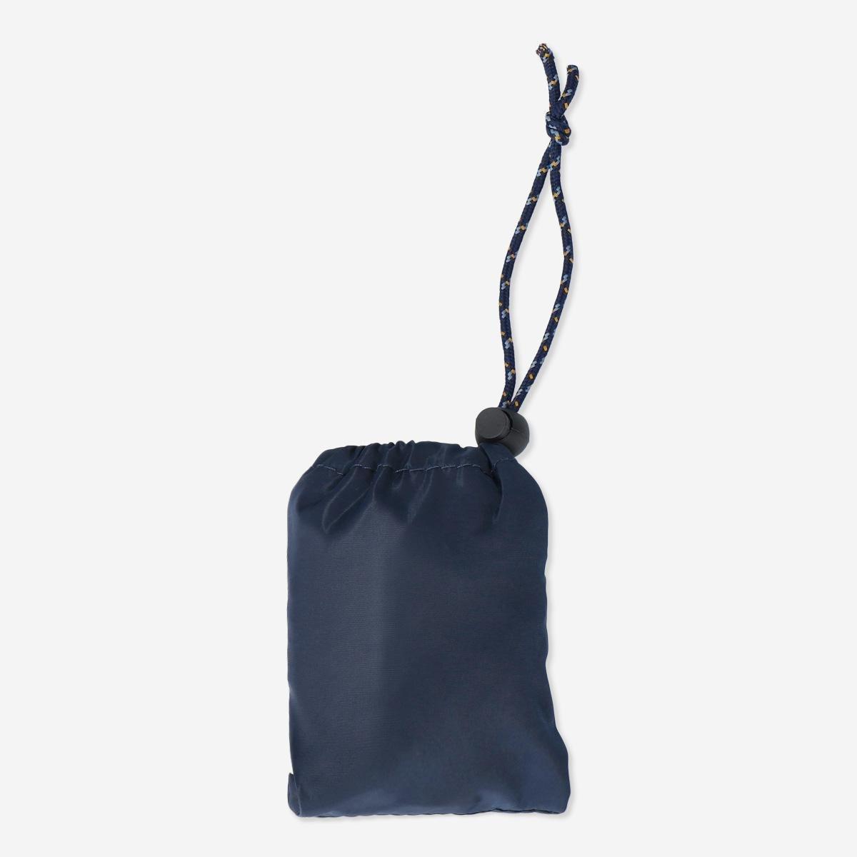 Blue backpack rain cover