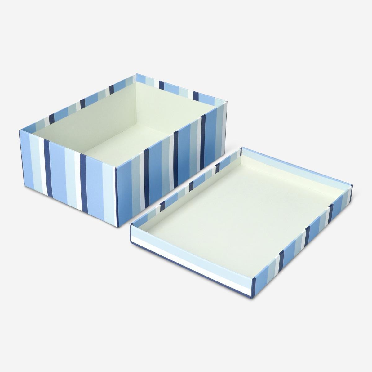 Blue storage box