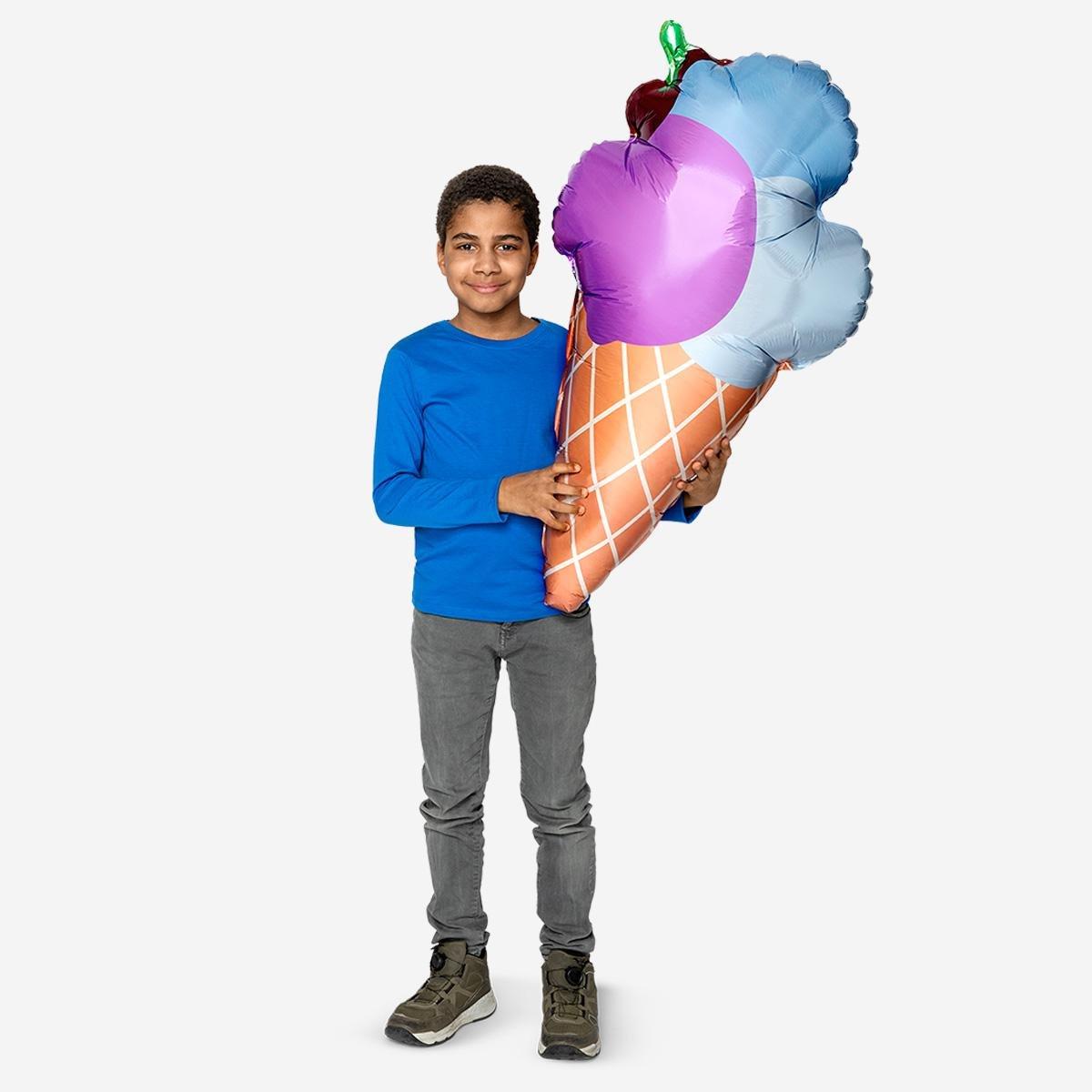 Multicolour foil balloon. 88 cm