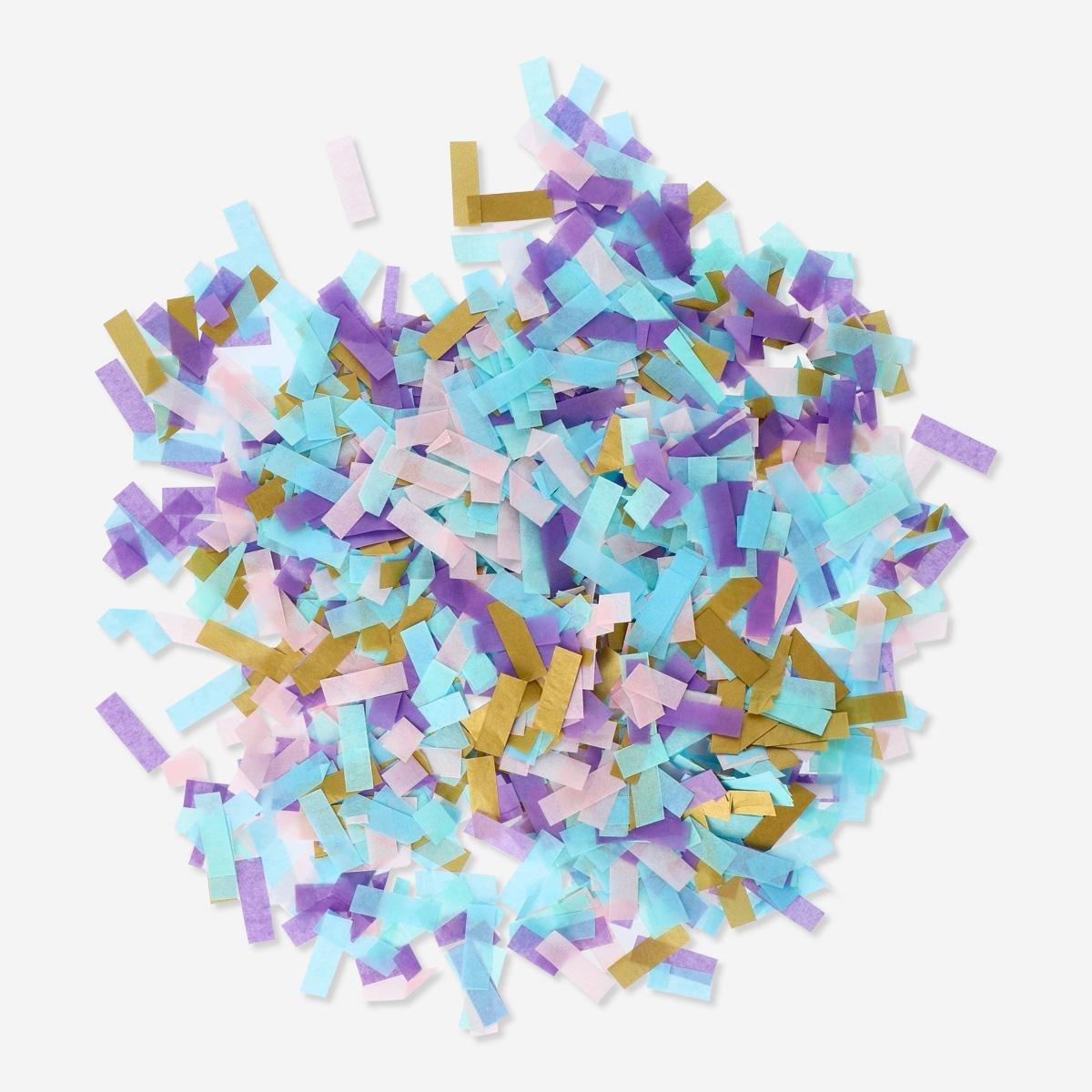 Multicolour paper confetti