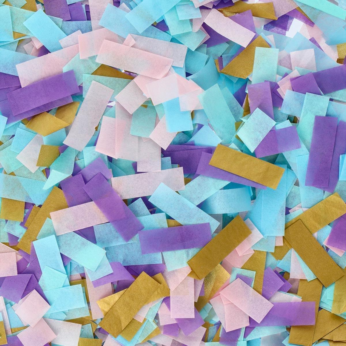 Multicolour paper confetti