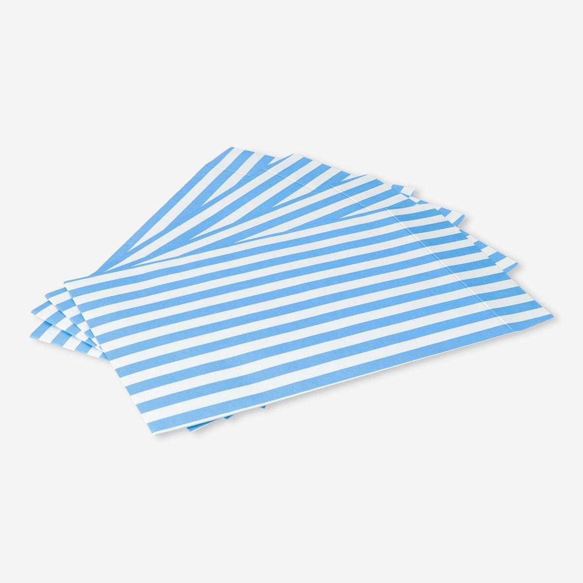 Blue snack bags. 4 pcs