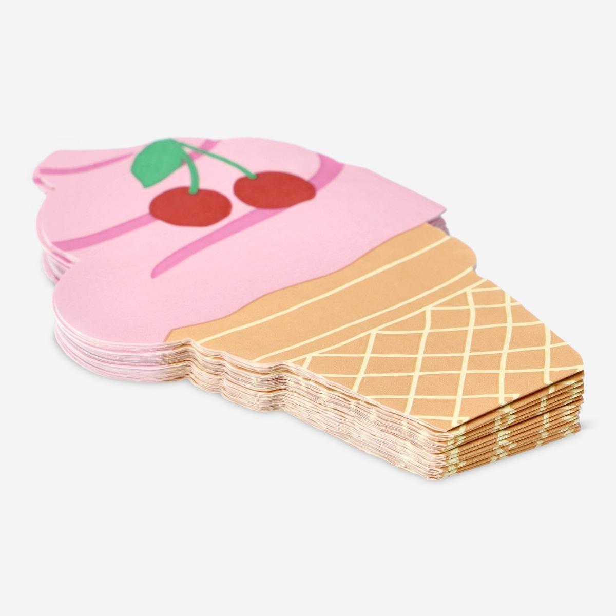 Multicolour napkins. 15 pcs