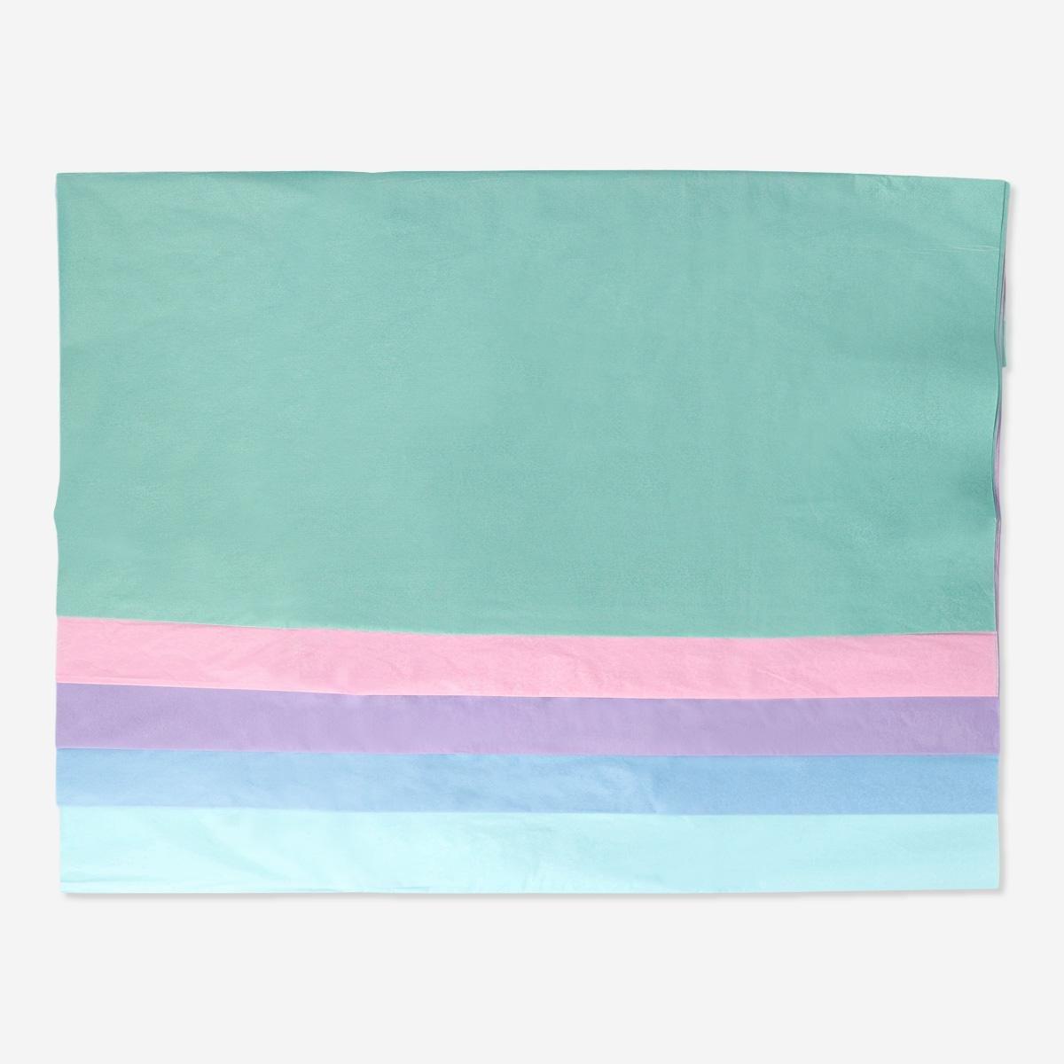 Multicolour tissue paper. 20 pcs