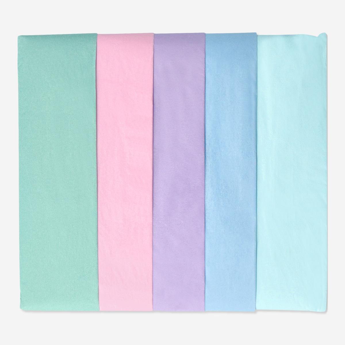 Multicolour tissue paper. 20 pcs