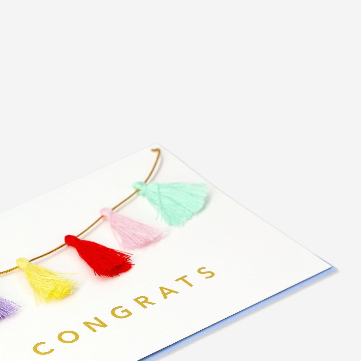 Multicolour card with envelope