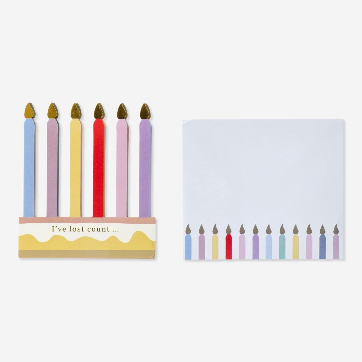 Multicolour fold-out card with envelope