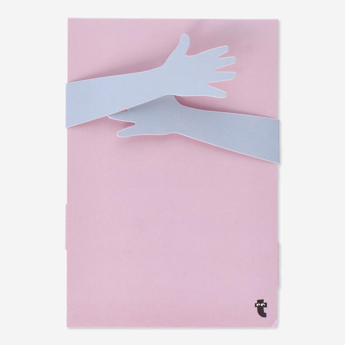 Multicolour card with envelope