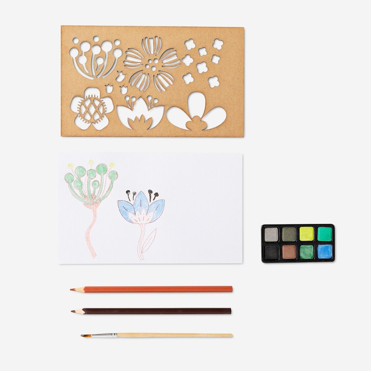 Multicolour Watercolouring Kit