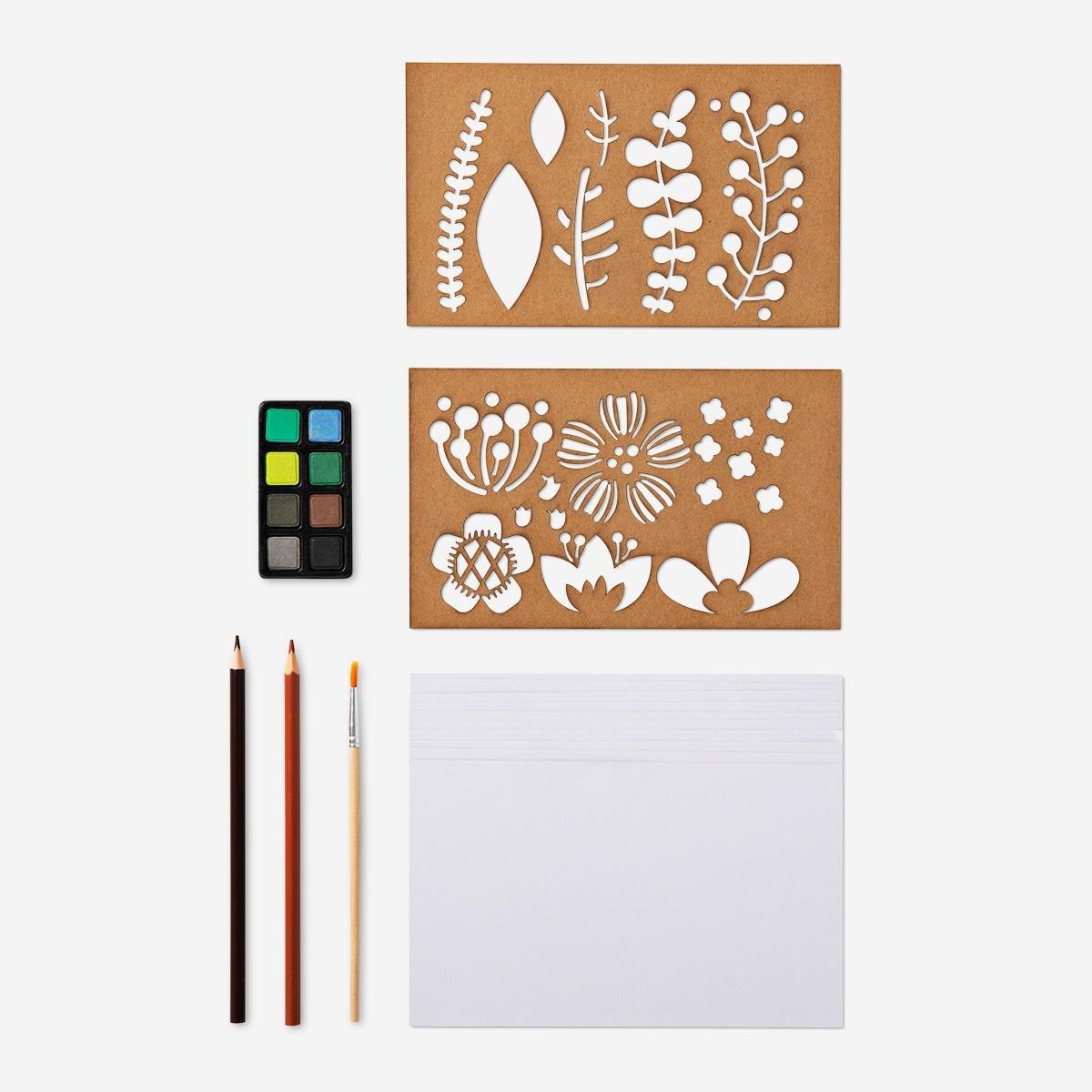 Multicolour Watercolouring Kit