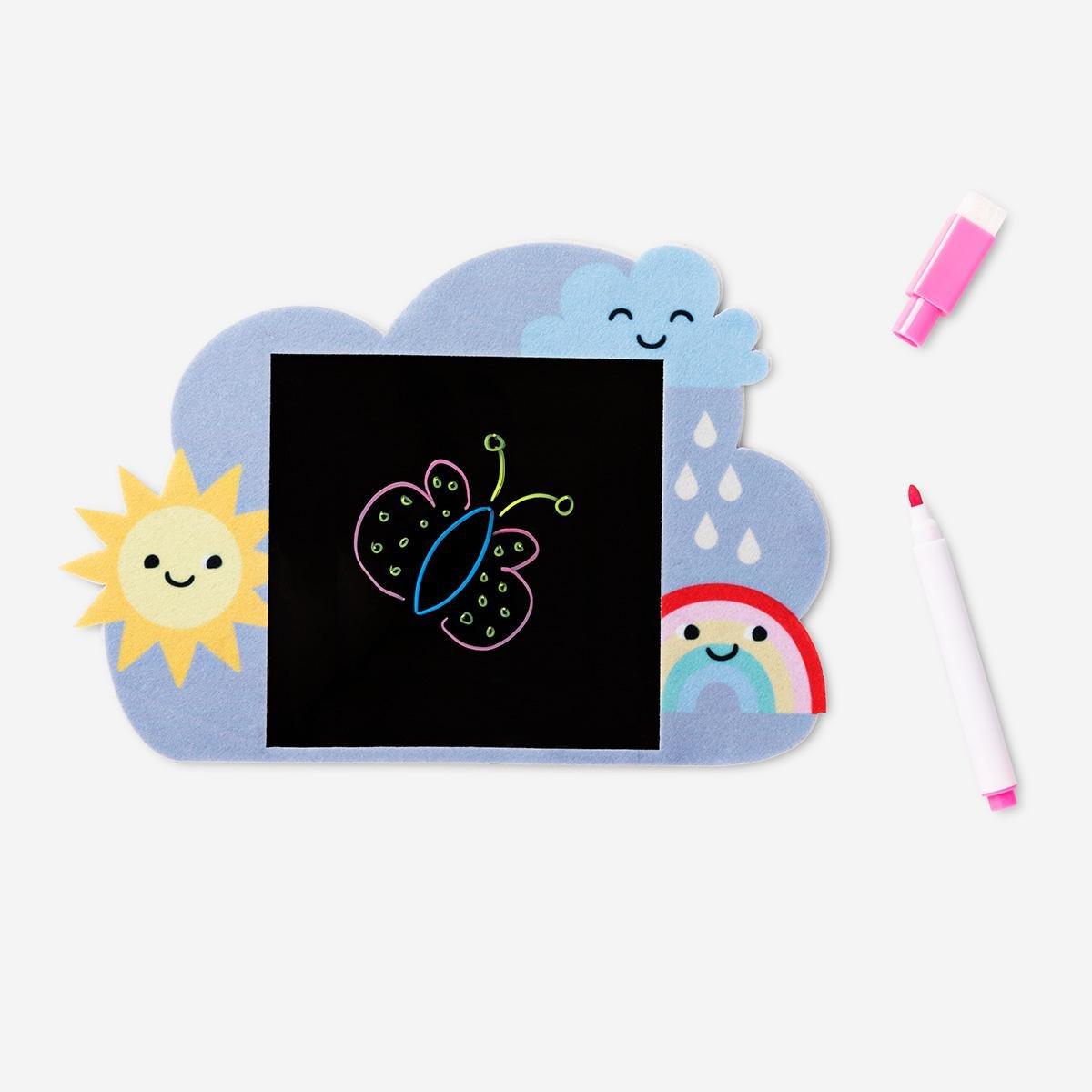 Multicolour drawing board