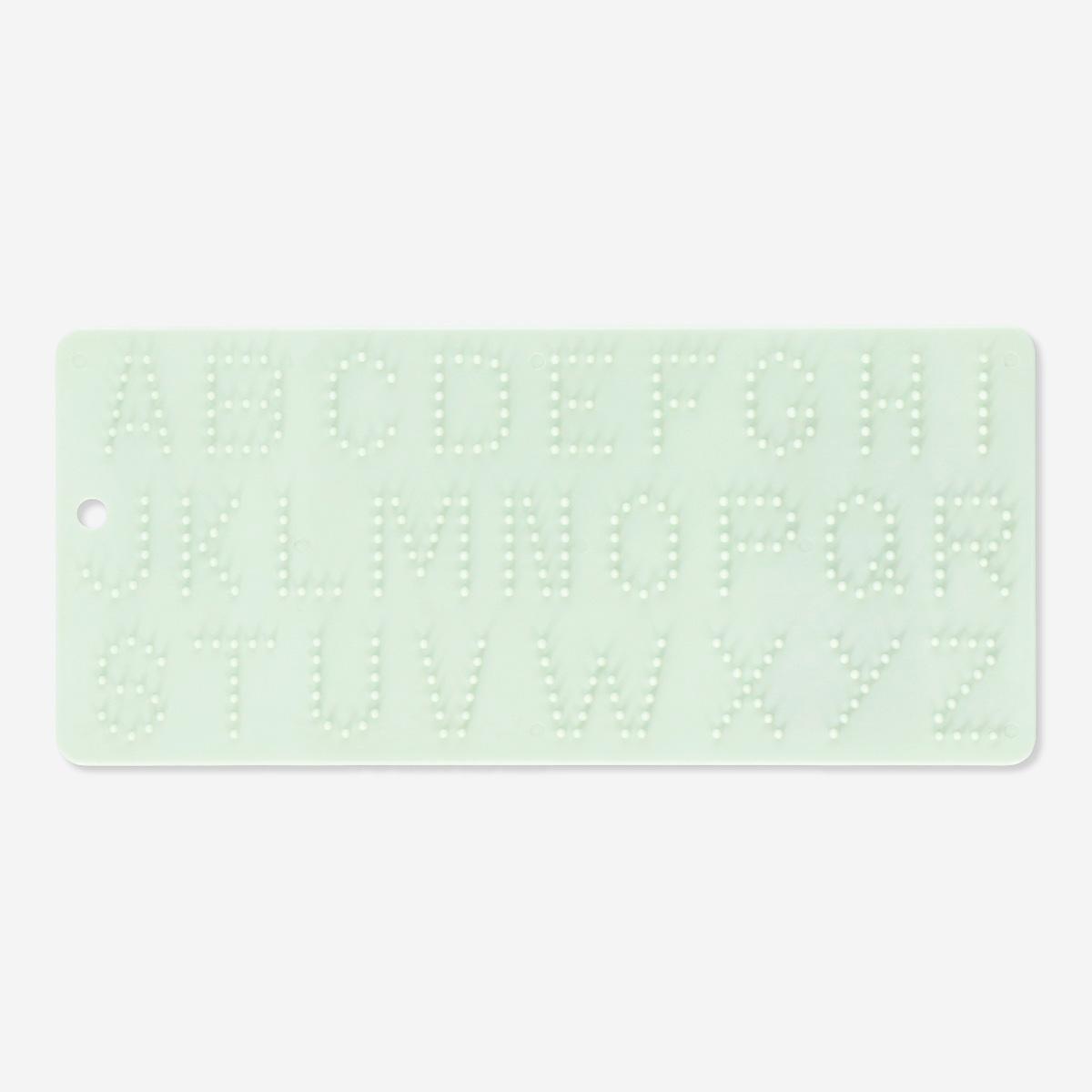 Green pegboard