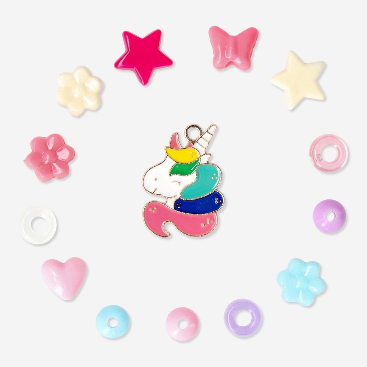 Multicolour Bead Set For Bracelets