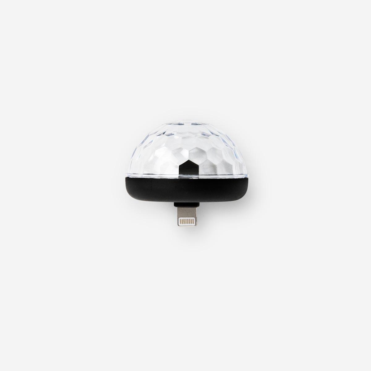 Multicolour disco light. fits iphone