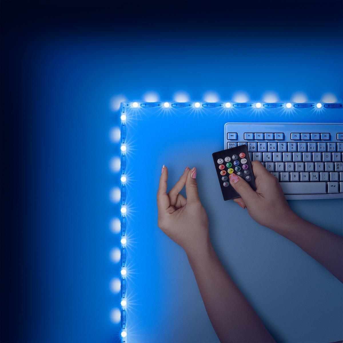Multicolour led strip self-adhesive