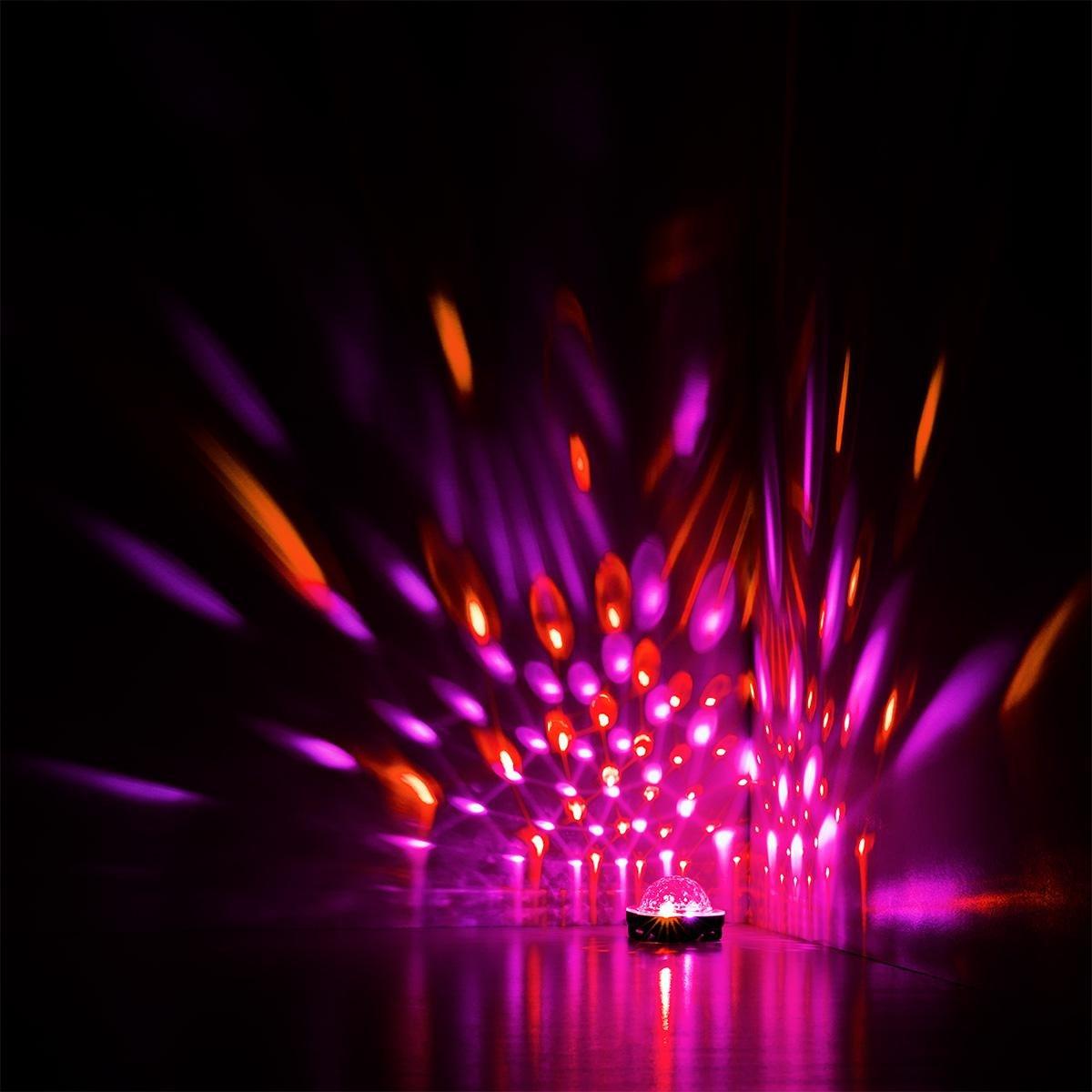Multicolour disco light bracelet