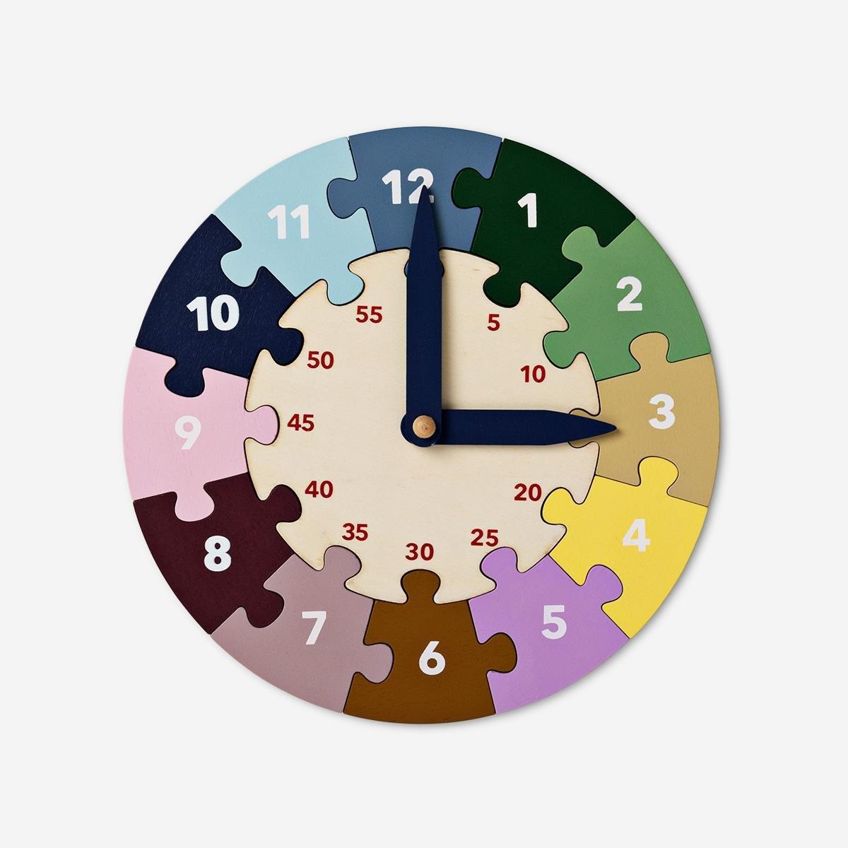 Multicolour Time-Teaching Clock