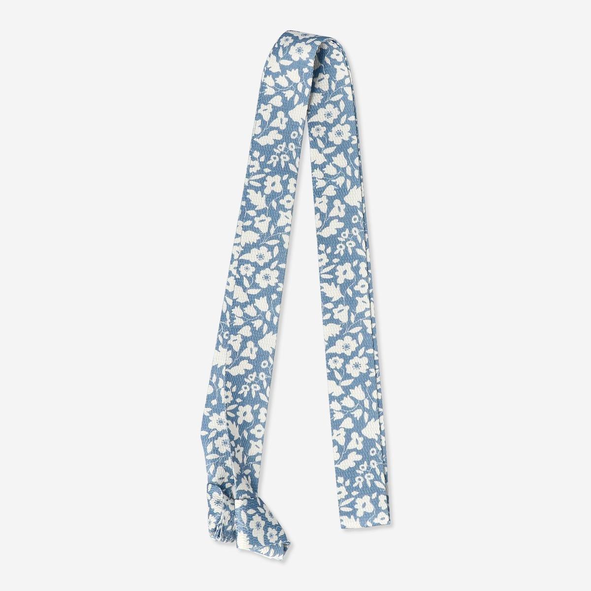 BLUE       Yoga mat strap. Adjustable
