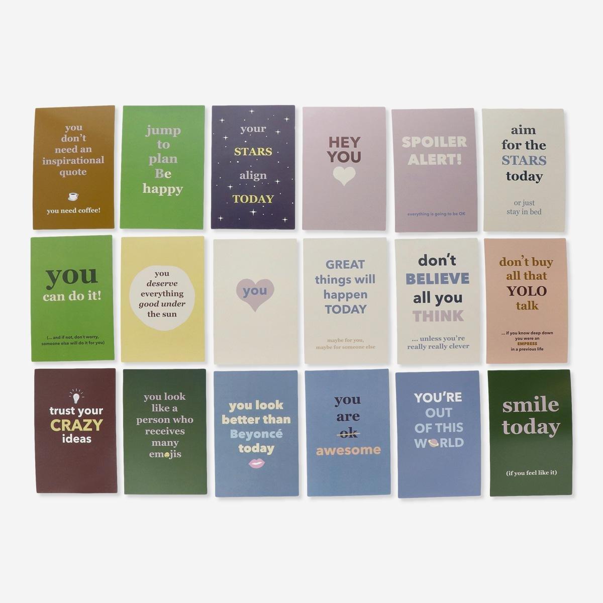 MULTI      Feel good cards